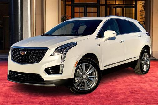 Crystal White Tricoat 2024 Cadillac XT5 Premium Luxury