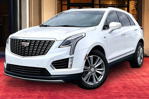 Crystal White Tricoat 2024 Cadillac XT5 Premium Luxury