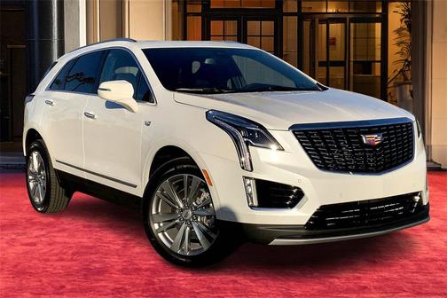 Crystal White Tricoat 2024 Cadillac XT5 Premium Luxury