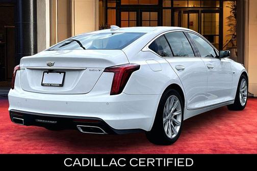Summit White 2024 Cadillac CT5 Luxury