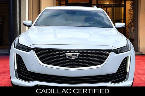 Summit White 2024 Cadillac CT5 Luxury