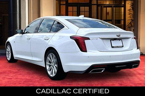 Summit White 2024 Cadillac CT5 Luxury