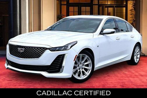 Summit White 2024 Cadillac CT5 Luxury