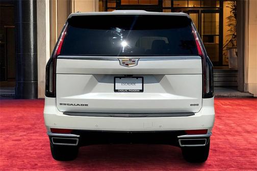 Crystal White Tricoat 2023 Cadillac Escalade ESV Premium Luxury