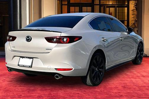 Platinum Quartz Metallic 2024 Mazda Mazda3 2.5 S Select Sport