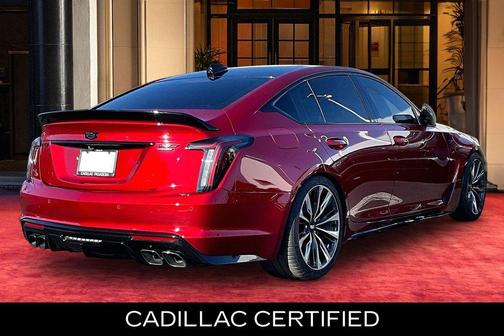 Radiant Red Tintcoat 2024 Cadillac CT5-V V-Series Blackwing