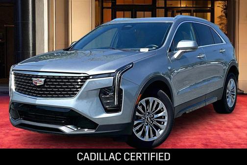 Argent Silver Metallic 2024 Cadillac XT4 Premium Luxury