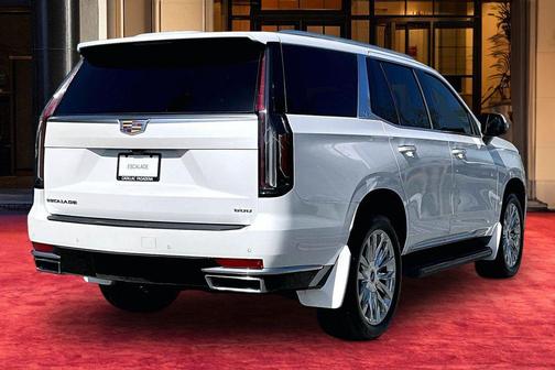 Crystal White Tricoat 2021 Cadillac Escalade Premium Luxury
