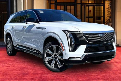 Vibrant White Tricoat 2026 Cadillac Escalade IQ Premium Luxury