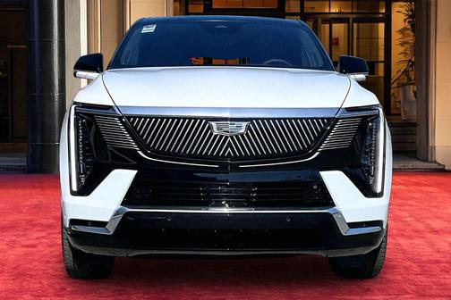 Vibrant White Tricoat 2026 Cadillac Escalade IQ Premium Luxury
