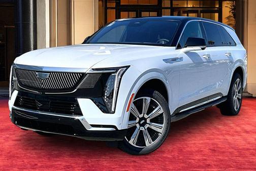 Vibrant White Tricoat 2026 Cadillac Escalade IQ Premium Luxury