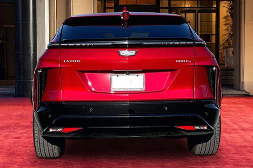 Radiant Red Tintcoat 2025 Cadillac LYRIQ Sport