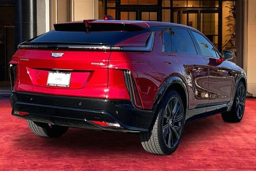 Radiant Red Tintcoat 2025 Cadillac LYRIQ Sport