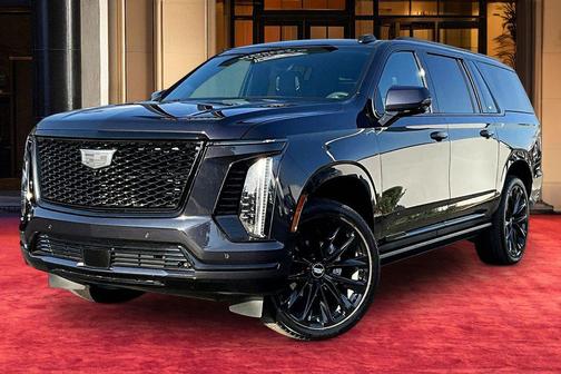 Galactic Gray Metallic 2026 Cadillac Escalade ESV Sport Platinum