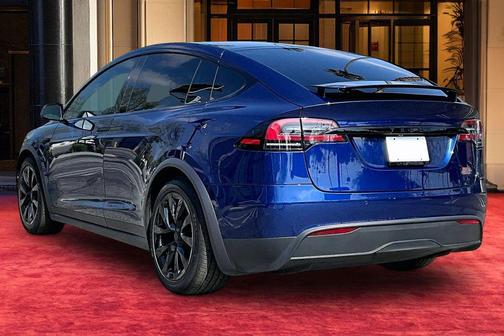 Deep Blue Metallic 2022 Tesla Model X Plaid Tri Motor All-Wheel Drive