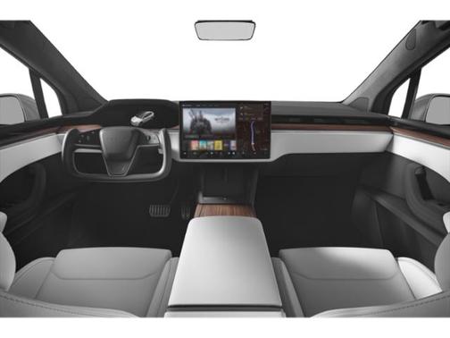 Deep Blue Metallic 2022 Tesla Model X Plaid Tri Motor All-Wheel Drive
