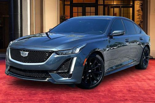 Shadow Metallic 2022 Cadillac CT5 Sport