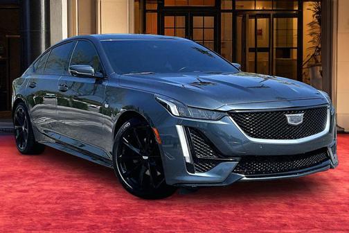 Shadow Metallic 2022 Cadillac CT5 Sport
