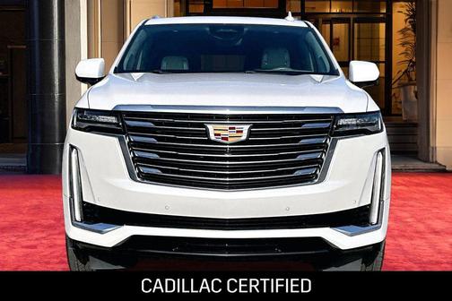 Crystal White Tricoat 2022 Cadillac Escalade Premium Luxury Platinum