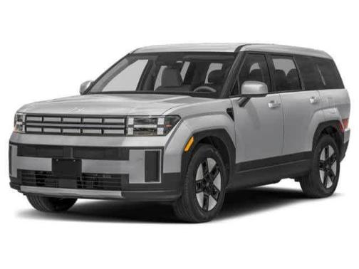 Hampton Gray 2026 Hyundai SANTA FE HEV SE