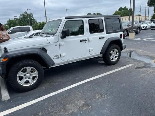 Bright White Clearcoat 2021 Jeep Wrangler Unlimited Sport