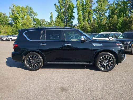 Black 2023 Nissan Armada Platinum