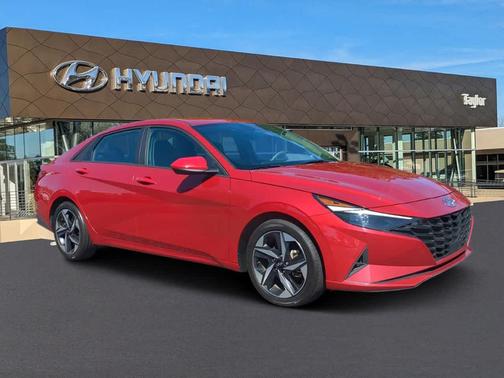 Scarlet Red Pearl 2023 Hyundai ELANTRA SEL