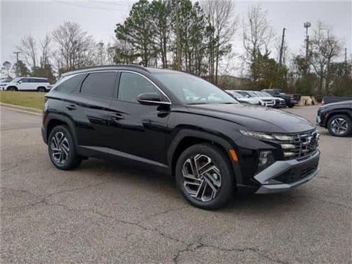Ash Black 2025 Hyundai TUCSON Hybrid Limited