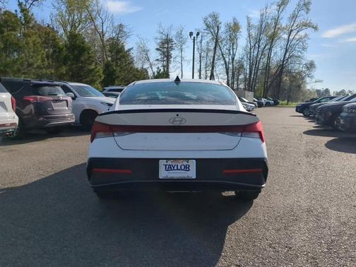 White 2026 Hyundai ELANTRA SEL Sport