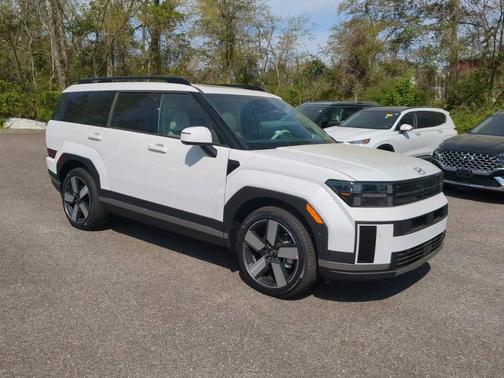 White 2026 Hyundai SANTA FE HEV Limited