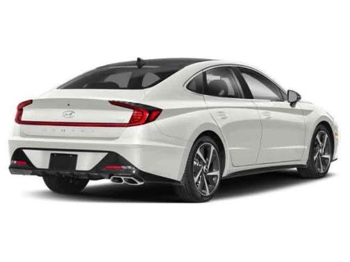 Quartz White 2022 Hyundai SONATA SEL Plus