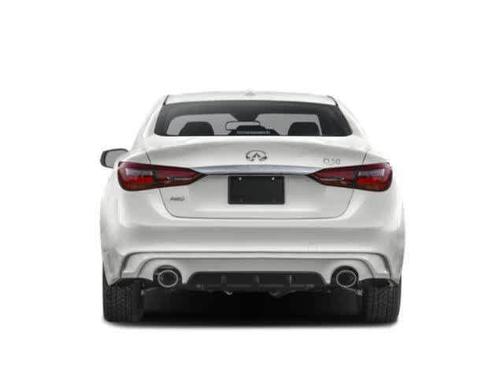 Pure White 2023 INFINITI Q50 LUXE