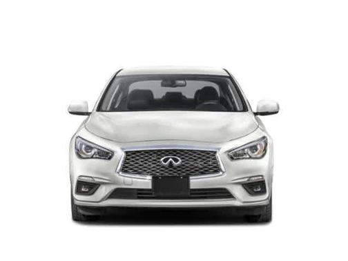 Pure White 2023 INFINITI Q50 LUXE