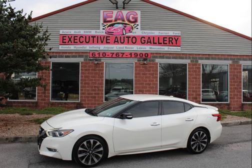 White 2016 Nissan Maxima 3.5 SR