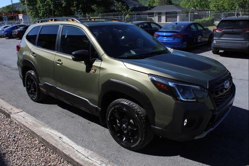 Green 2024 Subaru Forester Wilderness