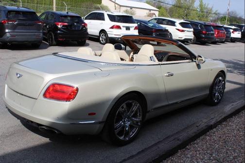 Tan 2013 Bentley Continental GTC V8
