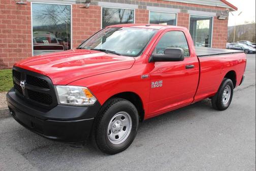 Red 2018 RAM 1500 Tradesman