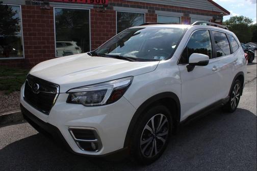 Crystal White Pearl 2021 Subaru Forester Limited