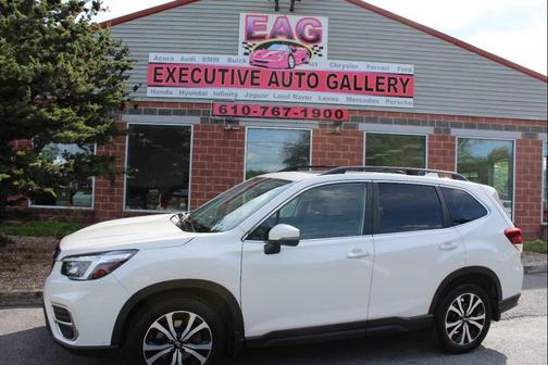Crystal White Pearl 2021 Subaru Forester Limited