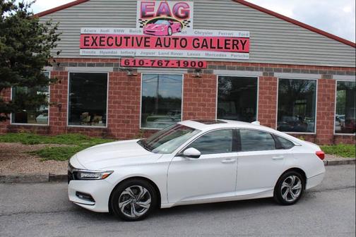 White 2018 Honda Accord EX-L 2.0T