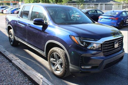 Blue 2023 Honda Ridgeline RTL