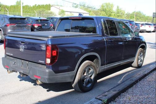 Blue 2023 Honda Ridgeline RTL