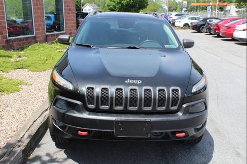 Black 2014 Jeep Cherokee Trailhawk