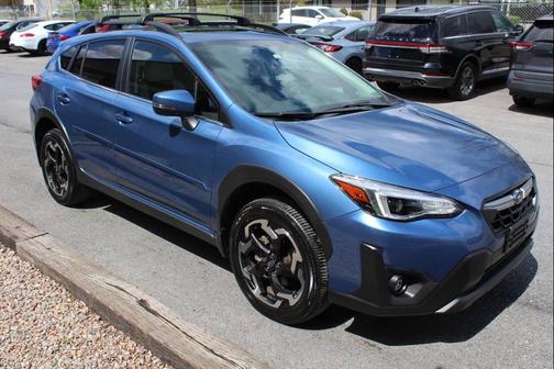 Blue 2022 Subaru Crosstrek Limited