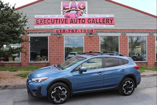 Blue 2022 Subaru Crosstrek Limited