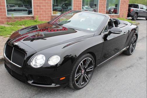 Black 2014 Bentley Continental GT V8