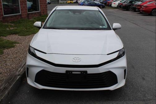 White 2025 Toyota Camry LE