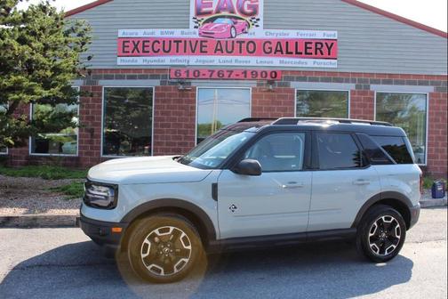 Blue 2021 Ford Bronco Sport Outer Banks AWD 4dr SUV