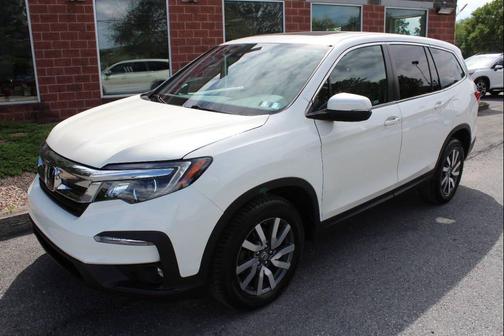 White 2019 Honda Pilot EX-L