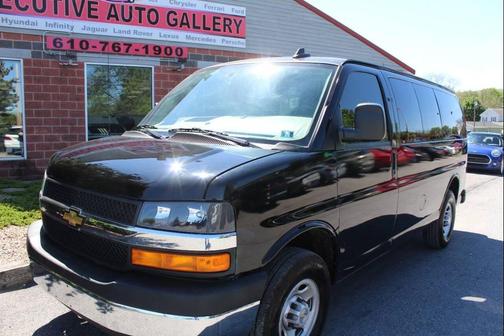 Black 2024 Chevrolet Express 2500 LT